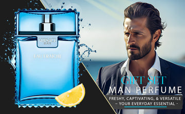 Versace | Versace Man Eau Fraiche for Men – Fresh & Sophisticated Cologne | Luxury Men's Fragrance
